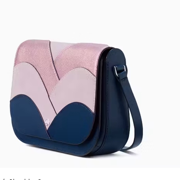 Kate Spade Nadine Patchwork Medium Flap Shoulder Bag - Picture 4 of 10